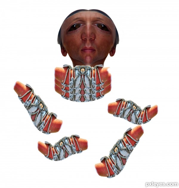 Creation of The Vexing Inside My Spine: Step 7
